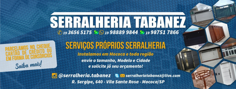 Serralheria Tabanez Mococa SP