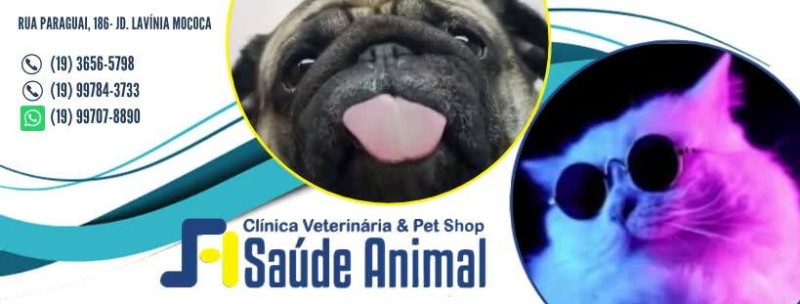 Clinica Veterinária & Pet Shop Saúde Animal  Mococa SP